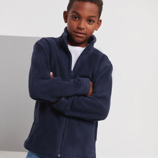 Kid's full zip outdoor fleece - Dan Thumbnail