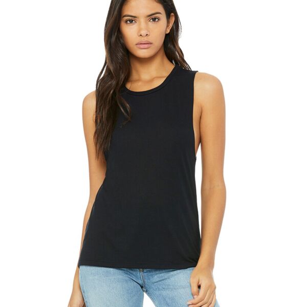 Flowy scoop muscle t-shirt - PP Thumbnail